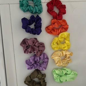 scrunchies set new silk